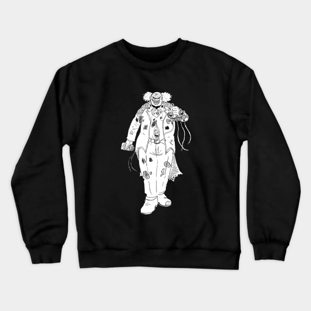 Evil HVAC Repair Clown Crewneck Sweatshirt by SuperCes